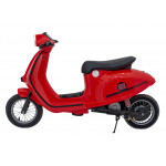 Elektrická motorka skúter Retro 23 - červená